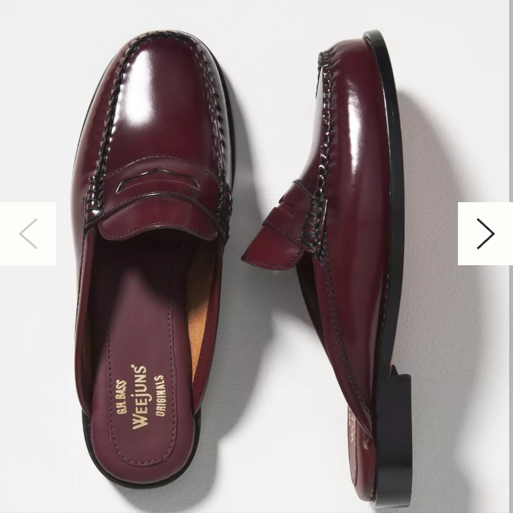 🔎ISO🔎: Bass Weejuns Wynn Mules